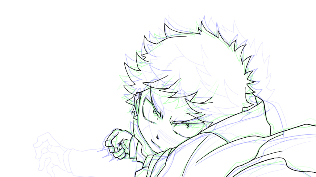 Fonction papier pelure Fonction papier pelure - Fonctions de CLIP STUDIO PAINT